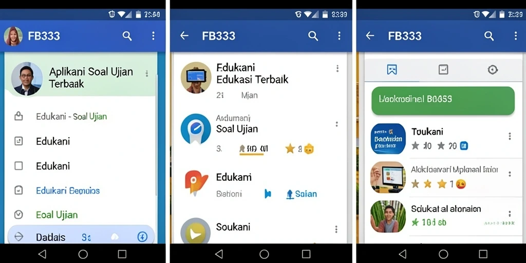 Tampilan antarmuka FB333 yang interaktif dan mudah digunakan.