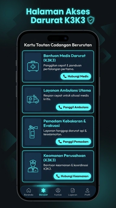 Halaman Link Alternatif K3K3 untuk Android